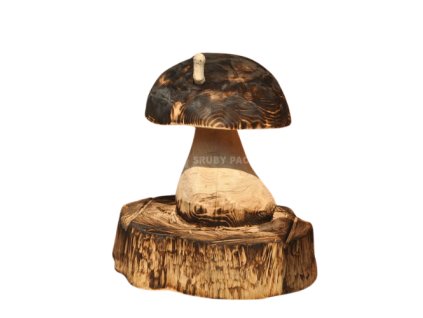 Dřevěná socha, Hříbek