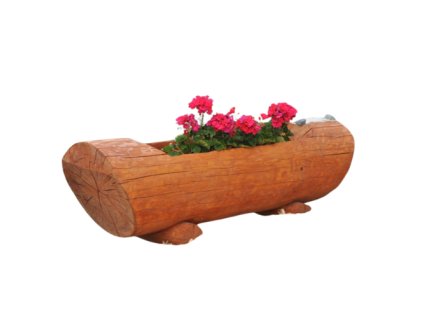 Dřevěné koryto bez zdobení