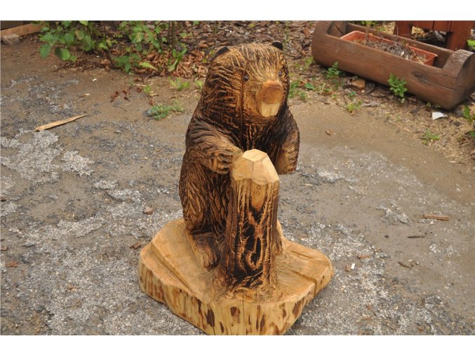 Dřevěná socha, Bobr