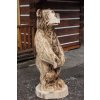 Medvěd 160 cm dřevěná socha