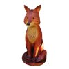 Socha ze dřeva, Liška