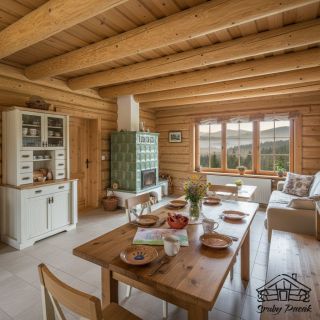 Domov s duší začíná u stolu. Každý srub má svůj vlastní příběh. Ten náš voní dřevem a ranní kávou. Jaký by byl ten váš?...