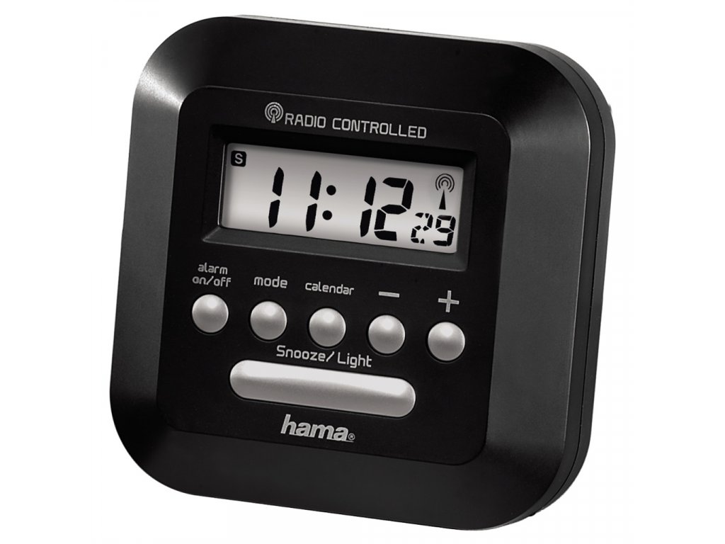 Hama RC 40 Radio Controlled Alarm Clock eelektra.cz