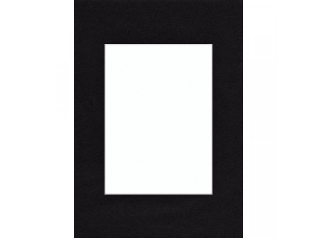 Hama pasparta černá, 13 x 18 cm