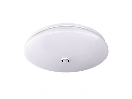 Solight LED stropní světlo PLAIN s PIR sensorem, 18W, 1260lm, 3000K, kulaté, 33cm