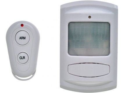 Solight GSM Alarm, pohybový senzor, dálk. ovl., bílý