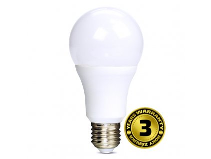 Solight LED žárovka, klasický tvar, 12W, E27, 6000K, 270°, 1010lm