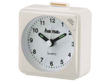 Hama cestovní budík A50, bílý