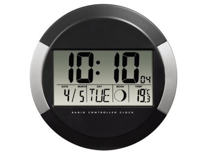 Hama digitální nástěnné hodiny PP-245,černé