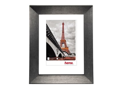 Hama rámeček plastový PARIS, šedá, 10x15 cm