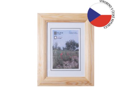 Hama 1210 rámeček dřevěný LORETA, přírodní, 10x15cm