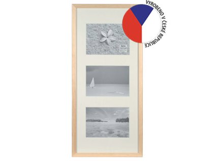 Hama 1135 rámeček dřevěný Galerie STOCKHOLM, přírodní, 23x45cm