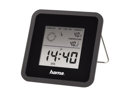 Hama teploměr/ vlhkoměr TH50, černý