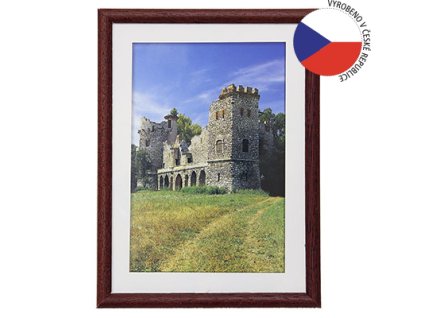 Hama 1016 rámeček dřevěný TRAVELLER, mahagon, 21x29,7cm
