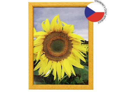 Hama 1126 rámeček dřevěný TRAVELLER II, okrový, 21x29,7 cm