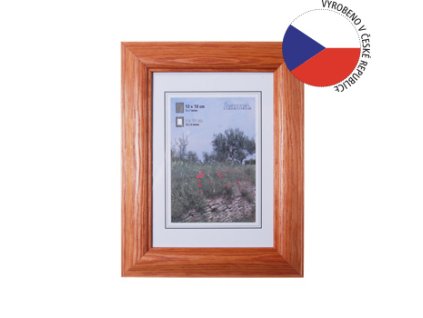 Hama 1218 rámeček dřevěný LORETA, třešeň, 10x15 cm