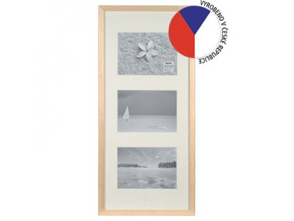 Hama 1136 rámeček dřevěný Galerie STOCKHOLM, přírodní, 25x55 cm