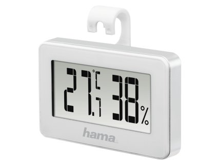Hama Mini teploměr/vlhkoměr, bílý