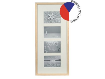 Hama 1137 rámeček dřevěný Galerie STOCKHOLM, přírodní, 26x60 cm
