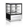 TEFCOLD LPD 900 F Black - Chladicí vitrína cukrářská černá