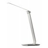 Solight LED stolní lampička stmívatelná, 9W, volba teploty světla, USB, bílý lesk