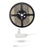 Solight LED světelný pás s testrem, 5m,  sada s 12V adaptérem, 4,8W/m, IP20, studená bílá