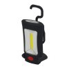 Solight LED svítilna pracovní, 3W COB + 3 SMD LED, hák + magnet, 3 x AAA