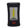 Solight LED svítilna pracovní, 3W COB + 3 SMD LED, hák + magnet, 3 x AAA