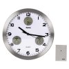 Hama nástěnné hodiny AG-300 Quartz s meteostanicí
