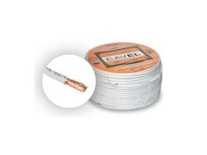 Koaxiální Kabel Cavel SAT 703B 75 Ohm 6 mm, stíněný