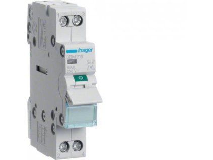 HAGER SBN125 - Vypínač 1 pol. 25A