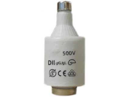 Keramická pojistka - 010 G Pojistková vložka E27 DII DZ 500V 10A