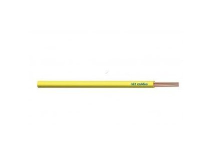 NKT - kabel CYA H05V-K 0,50 žlutý
