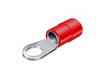 TECHNIK ELEKTRO OI 10-M 8/PA Oko izolované, průřez 10m2/ M8/šíře 14mm, izolace PA, červená