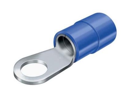TECHNIK ELEKTRO OI 2,5-M 6 Oko izolované, průřez 1,5-2,5mm2 / M6 / šíře 11mm, izolace PVC (BF-M6)