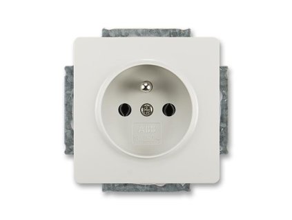 ABB Swing zásuvka jednonásobná světle šedá 5518G-A02349 S1