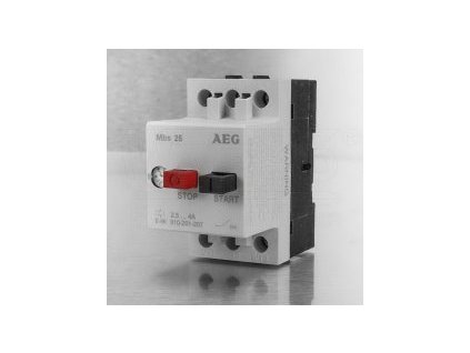 AEG 35/006 wpr254 motorový ochranný spouštěč Mbs 25 (2,5-4 A)