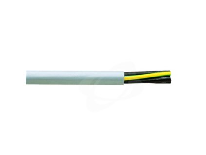 YSLY-JZ 12x0,75 kabel flexibilní, PVC šedý
