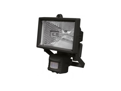 EMOS G2311 Halogenový reflektor PIR černý