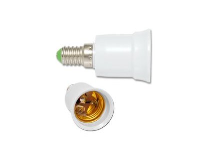 ECOLITE ADAPT-E14/E27   - Paticová Redukce z E14 na E27 VÝPRODEJ