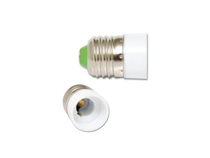 ECOLITE ADAPT-E27/E14   - Paticová Redukce z E27 na E14 VÝPRODEJ