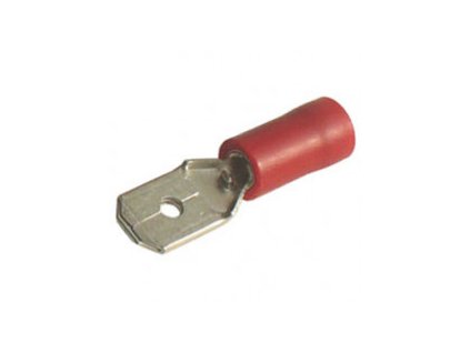 TECHNIK ELEKTRO KPP 1,5-48 Kolík plochý poloizolovaný,průřez 0,5-1,5mm2/4,8x0,8mm PVC