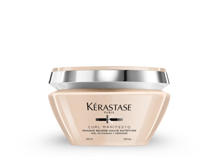 CURL MANIFESTO MASQUE BEURRE HAUTE NUTRITION VYŽIVUJÍCÍ MASKA PRO VLNITÉ, A KUDRNATÉ VLASY