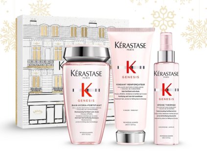 KÉRASTASE Genesis dárkový Trio set pro posílení vlasů se sklonem k padání