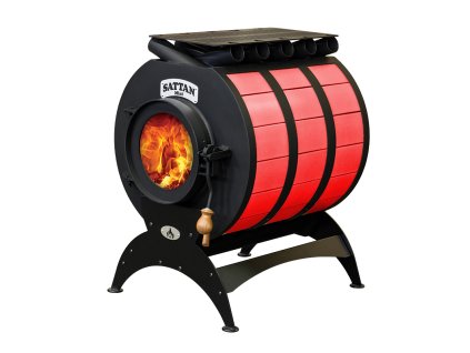 SATTAN MINI III - Keramický obklad odstín Červená RM