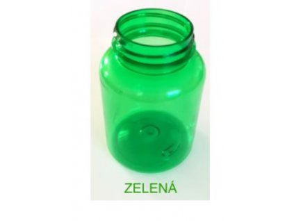 plast.lahvička 100ml s uzávěremzelená