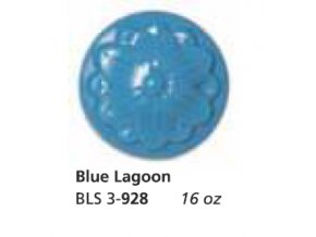 Glazura  BLS 928 Blue Lagoon -  modrá laguna