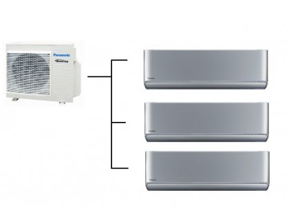 Klimatizace Panasonic Etherea silver 1+3
