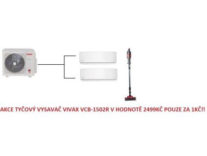 VIVAX WHITE 1+2 VYSAVAČ ZA 1KČ