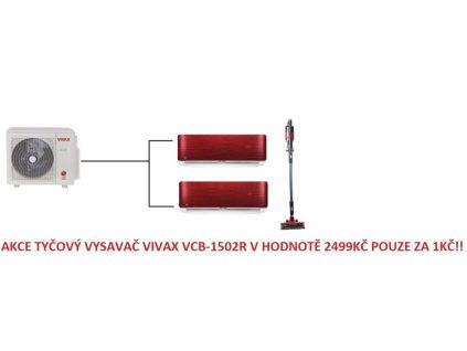 VIVAX RED 1+2 VYSAVAČ ZA 1KČ